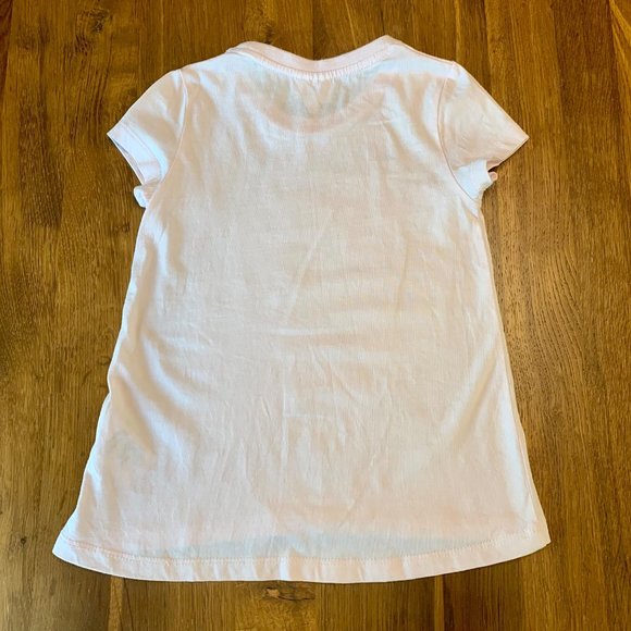 SEED HERITAGE Girls Unicorn T-Shirt 4 4T Flip Sequins Tee Top Girl Pale Pink - Picture 5 of 6